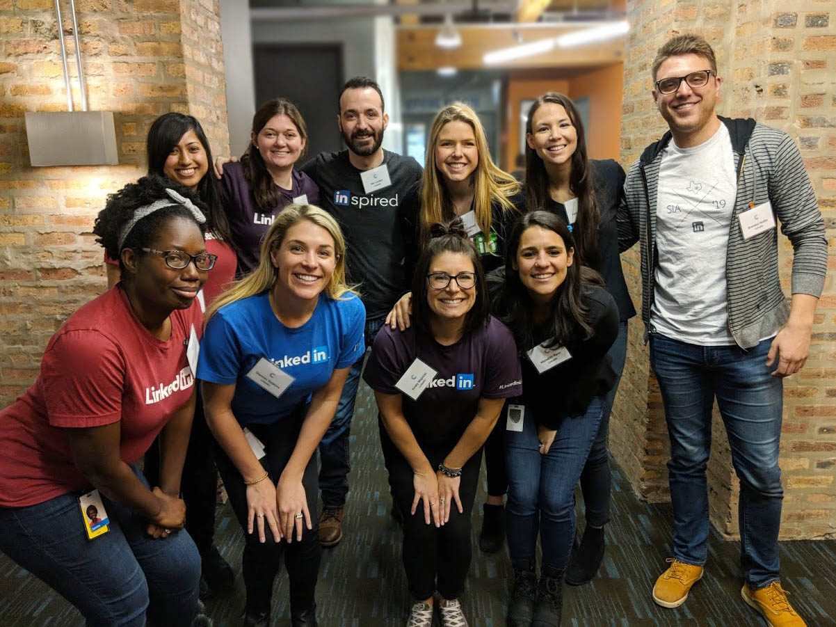 Corporate Social Responsibility; Site Visitors from LinkedIn Group Photo